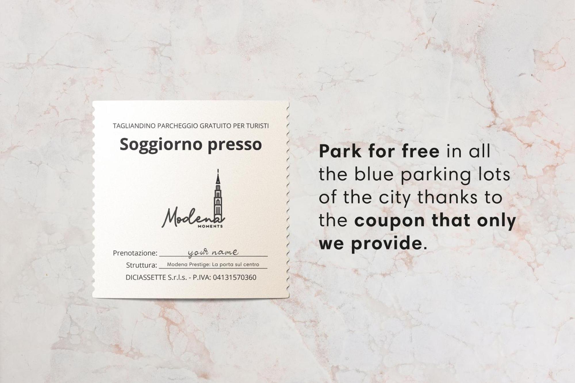 Apartamento Free Parking - Modena Prestige, La Porta Sul Centro Exterior foto